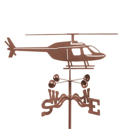 Ez Vane Helicopter Airplane Weathervane with Post Mount EZ124143